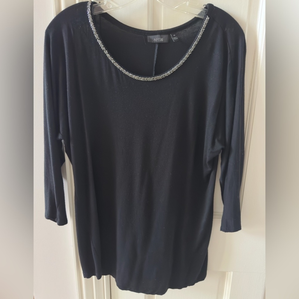 2/$10 Women's Top with Silver Accents